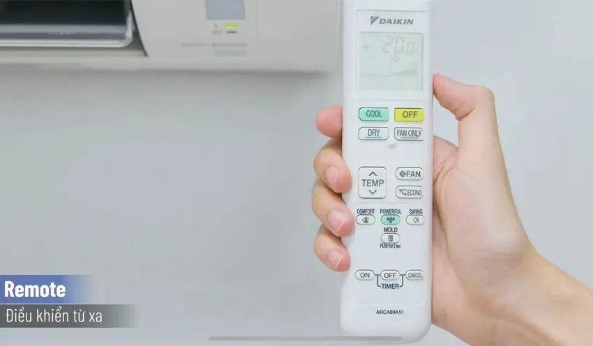 Phòng tránh lỗi điều hoà Daikin không nhận điều khiển